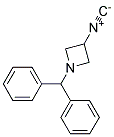 1-(DIPHENYLMETHYL)-3-ISOCYANOAZETIDINE Struktur