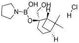 1S,2S,3R,5S-PINANEDIOL PYRROLIDINE-2R-BORONATE HCL Struktur