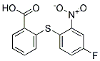 2-[(4-FLUORO-2-NITROPHENYL)THIO]BENZOIC ACID Struktur