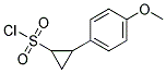 2-(4-METHOXY-PHENYL)-CYCLOPROPANESULFONYL CHLORIDE Struktur