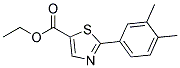 2-(3,4-DIMETHYL-PHENYL)-THIAZOLE-5-CARBOXYLIC ACID ETHYL ESTER Struktur