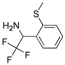 2,2,2-TRIFLUORO-1-(2-METHYLSULFANYL-PHENYL)-ETHYLAMINE Struktur