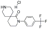 2-(4-(TRIFLUOROMETHYL)PHENYL)-2,9-DIAZASPIRO[5.5]UNDECAN-1-ONE HYDROCHLORIDE Struktur