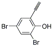 2,4-DIBROMO-6-ETHYNYL-PHENOL Struktur