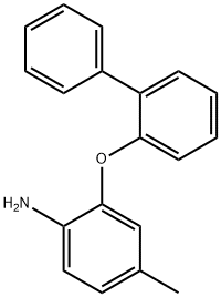 2-([1,1'-BIPHENYL]-2-YLOXY)-4-METHYLANILINE Struktur