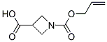 1-(ALLYLOXYCARBONYL)AZETIDINE-3-CARBOXYLIC ACID Struktur