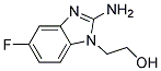 2-(2-AMINO-5-FLUORO-BENZOIMIDAZOL-1-YL)-ETHANOL Struktur