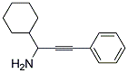 1-CYCLOHEXYL-3-PHENYL-PROP-2-YNYLAMINE Struktur