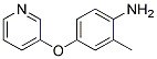 2-METHYL-4-(3-PYRIDINYLOXY)ANILINE Struktur