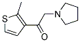 2-(2-METHYL-THIOPHEN-3-YL)-1-PYRROLIDIN-1-YL-ETHANONE Struktur