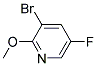 2-Methoxy-3-Bromo-5-Fluoro-Pyridine Struktur