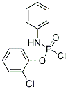 2-Chlorophenyl Penylphosphoramidochloridate Struktur