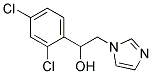 1-(B-hydroxy-2,4-dichlorophenethyl) imidazole Struktur