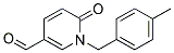 1-(4-Methylbenzyl)-6-oxo-1,6-dihydropyridine-3-carboxaldehyde Struktur