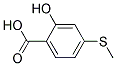 2-Hydroxy-4-(methylthio)benzoic acid Struktur