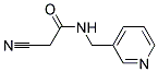 2-Cyano-N-(pyridin-3-ylmethyl)acetamide Struktur