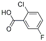 2-choro-5-fluorobenzoic acid Struktur