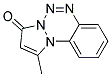 1-METHYL-3H-PYRAZOLO[1,2-A]BENZO[1,2,3,4]TETRAZIN-3-ONE Struktur