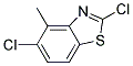 2,5-DICHLORO-4-METHYLBENZOTHIAZOLE Struktur