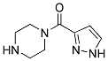 1-(1H-Pyrazol-3-Ylcarbonyl)Piperazine Struktur