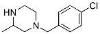 1-(4-Chlorobenzyl)-3-Methylpiperazine Struktur