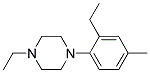 1-(2-Ethyl-4-Methylphenyl)-4-Ethylpiperazine Struktur