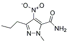 1-Methyl-4-Nitro-3-N-Propylpyrazole-5-Carboxamide Struktur