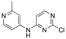 2-chloro-N-(2-methylpyridin-4-yl)pyrimidin-4-amine Struktur