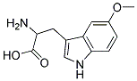 2-amino-3-(5-methoxy-1H-indol-3-yl)propanoic acid Struktur