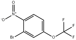 2-溴-4-(三氟甲氧基)硝基苯 結(jié)構(gòu)式