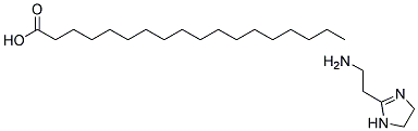 2-Aminoethylimidazoline stearate Struktur