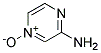 2-AMINOPYRAZINE4-OXIDE Struktur