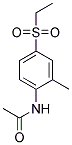 2'-METHYL-4'-(ETHYLSULFONYL)ACETANILIDE Struktur