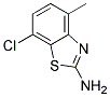 2-Amino-7-chloro-4-methylbenzothiazole Struktur