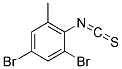 2,4-Dibromo-6-methylphenylisothiocyanate Struktur