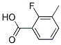 2-FLUORO-3-MTHYLBENZOIC ACID
 Struktur