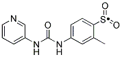 2-METHYL-4-(3-PYRIDIN-3-YL-UREIDO)BENZENESULFONYL Struktur