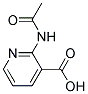 2-ACETAMIDOPYRIDINE-3-CARBOXYLIC ACID Struktur