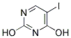 2,6-DIHYDROXY-5-IODOPYRIMIDINE Struktur