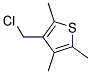 2,3,5-TRIMETHYL-4-(CHLOROMETHYL)THIOPHENE Struktur