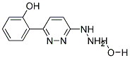 2-(6-HYDRAZINOPYRIDAZIN-3-YL)PHENOL, MONOHYDRATE Struktur