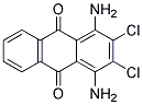 1,4-DIAMINO-2,3-DICHLORO ANTRAQUINONE Struktur