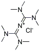 1,1,3,3-TETRAKIS(DIMETHYL-AMINO)-2-AZONIAALLENE CHLORIDE Struktur