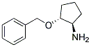 (1R-TRANS)-2-(PHENYLMETHOXY)-CYCLOPENTYLAMINE Struktur