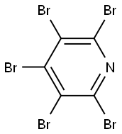 2,3,4,5,6-PENTABROMOPYRIDINE, TECH Struktur