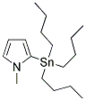 1-METHYL-2-(TRIBUTYLSTANNYL)-1H-PYYROLE Struktur