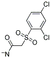 2,4-DICHLOROBENZENESULPHONYLACETONITRIL Struktur