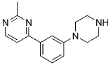 2-METHYL-4-(3-PIPERAZIN-1-YL-PHENYL)-PYRIMIDINE Struktur