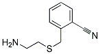 2-[[(2-AMINOETHYL)THIO]METHYL]BENZONITRILE Struktur