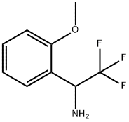 2,2,2-TRIFLUORO-1-(2-METHOXY-PHENYL)-ETHYLAMINE Struktur